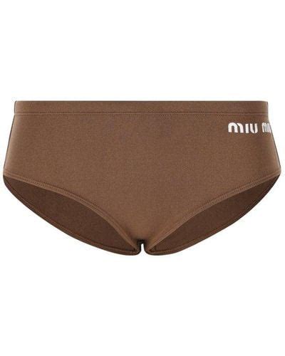 miu miu swimwear 2015|Brown Swimsuit .